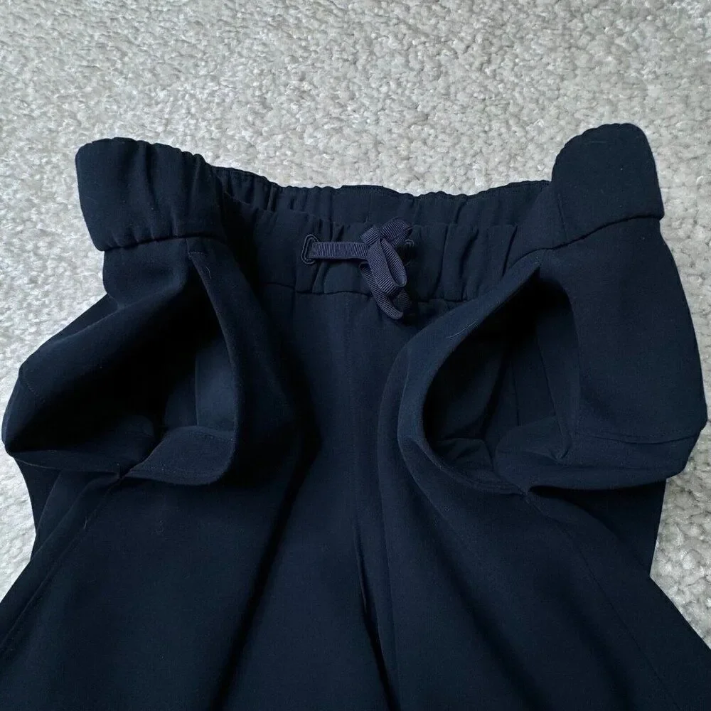 Lululemon On the Fly Crop Raw Hem Pant Navy Blue 6